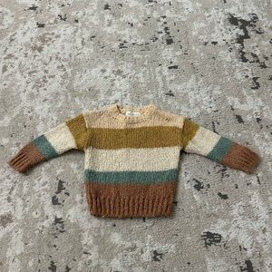 Rylee + Cru Striped Sweater Size 6-12 Months